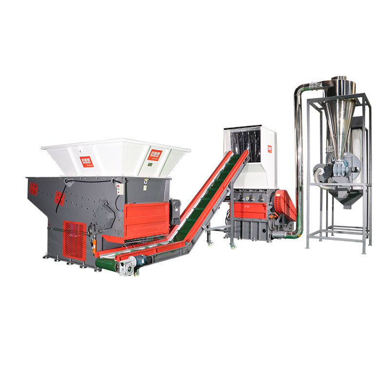 Shredder Crusher Production Recycle Line ZHSC001