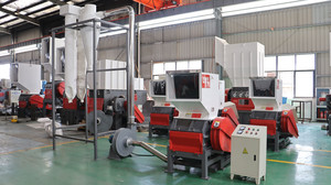 Plastic Crusher Machine With Output System WHC600/350-B details