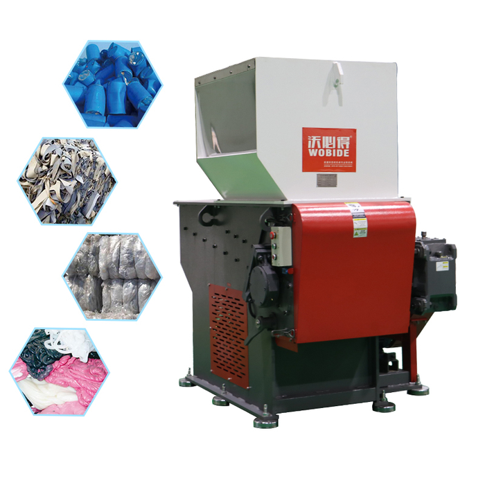 Industrial High Quality OEM PP PET PVC Recycling Machine Waste Shredder
