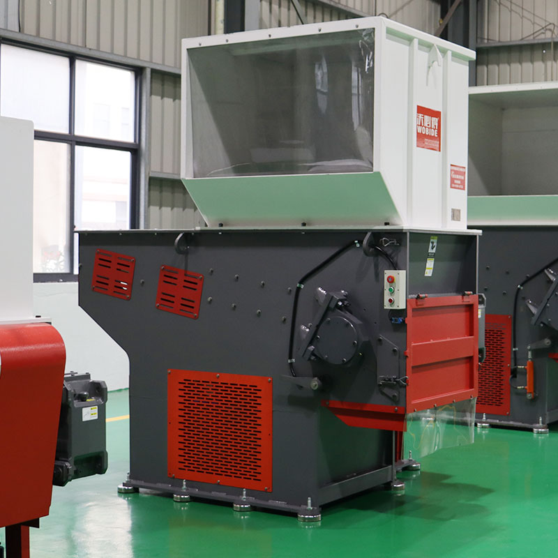 Wobide Machinery High Productivity PP PVC PET PU Shredder industrial plastic shredder machine