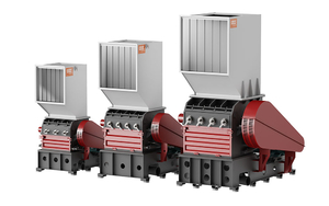 Grinder Plastic Waste Crusher WHC1200/600 With Screw Conveyor details