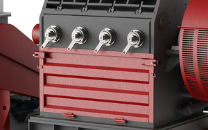 Grinder Plastic Waste Crusher WHC1200/600 With Screw Conveyor details